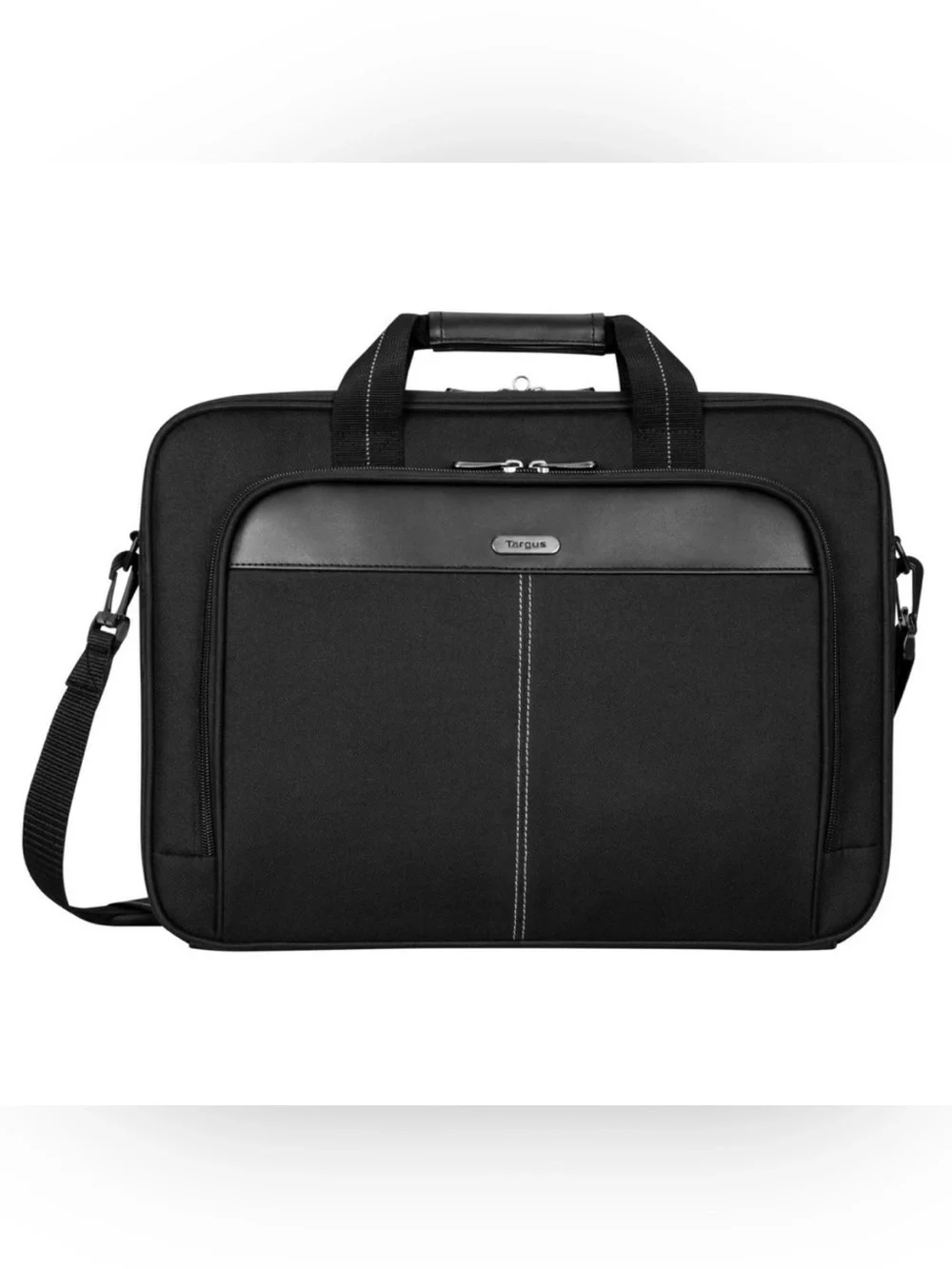 Targus Classic Slim 15–16” Laptop Briefcase Messenger Bag – Black NWT